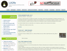 Tablet Screenshot of lugro.org.ar